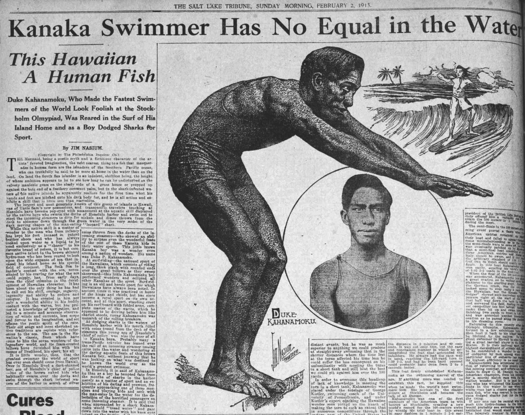 Duke_Kahanamoku_Newspaper_Page